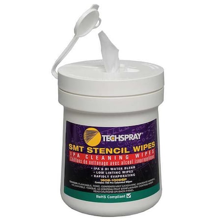 IPA Cleaning Wipes Pop Up, PK100 MPN:1608-100DSP
