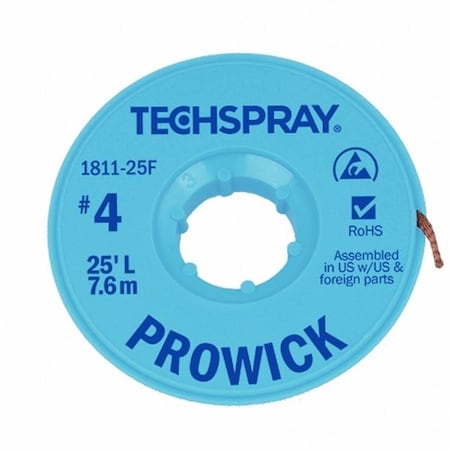 Pro Wick Blue No 4 Braid - AS MPN:1811-10F