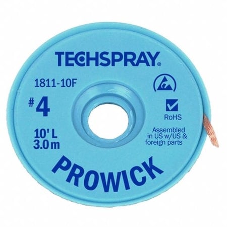 Pro Wick Blue No 4 Braid - AS MPN:1811-5F