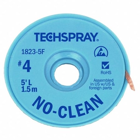 No-Clean Blue No 4 Braid - AS MPN:1823-5F