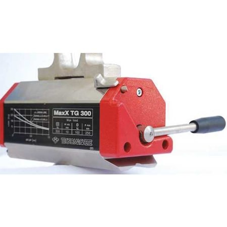 Lifting Magnet, 660 lb. Cap, 9-7/8 in. L MPN:MAXX TG 300