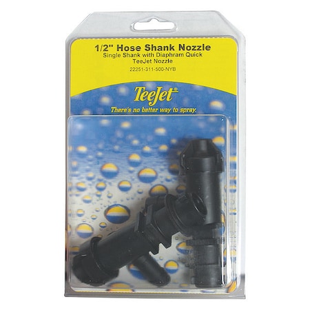 Hose Shank Nozzle, 1/2