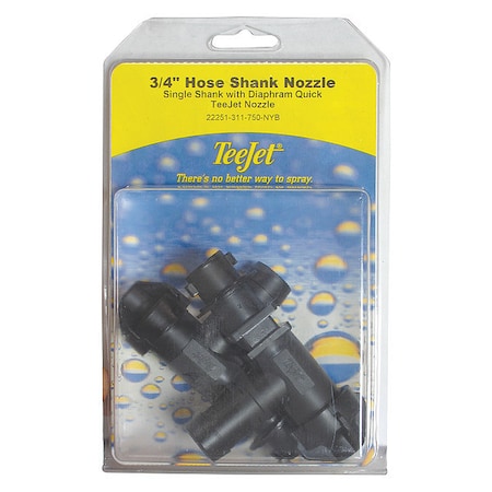 Hose Shank Nozzle, 3/4