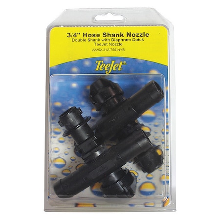 Hose Shank Nozzle, 3/4