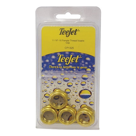Teejet Cap, PK4 MPN:PK-CP1325