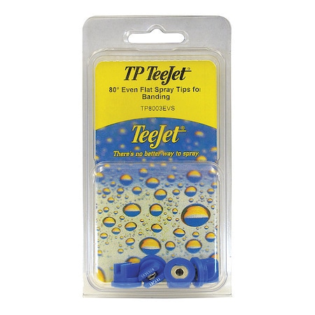 Even Flat Spray Tip, PK4 MPN:PK-TP8003EVS