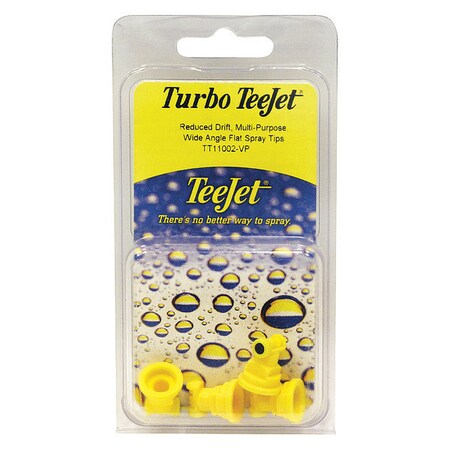 Wide Angle Flat Spray Tips, PK4 MPN:PK-TT11002-VP