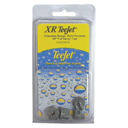 Extended Range Teejet, PK4 MPN:PK-XR8006VS