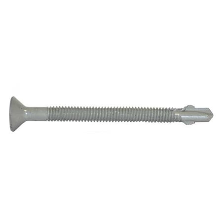 Self-Drilling Screw, No 12 x 2-3/4 in, Climaseal Steel Flat Head Phillips Drive, 250 PK MPN:1094000