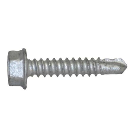 Self-Drilling Screw, #10 x 1 in, Climaseal Steel Flange Hex Head External Hex Drive, 500 PK MPN:1129000