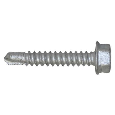 Self-Drilling Screw, #10 x 1-1/4 in, Climaseal Steel Flange Hex Head External Hex Drive, 500 PK MPN:1130000
