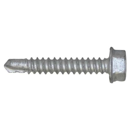 Self-Drilling Screw, #10 x 1-1/2 in, Climaseal Steel Flange Hex Head External Hex Drive, 500 PK MPN:1131000
