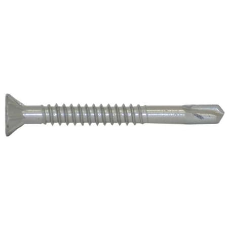 Self-Drilling Screw, #10 x 1-13/16 in, Climaseal Steel Flat Head Combination Phillips/Square Drive MPN:1791000