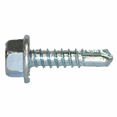 Drill Screw Hex #10 Zinc 3/4 L PK500 MPN:1821200