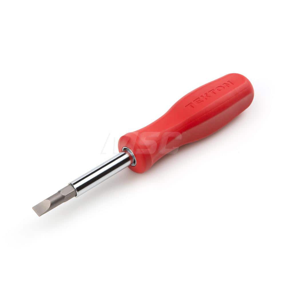 6-in-1 Slotted Driver (3/16 in. x 1/4 in., 1/8 in. x 5/16 in., Red) MPN:DMS18017
