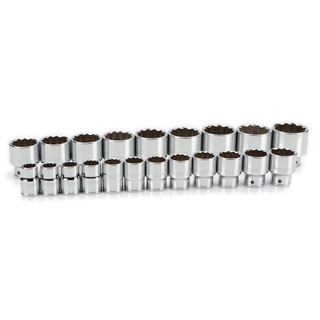 3/4 Inch Drive 12-Point Socket Set, 21-Piece 3/4-2 in. MPN:SHD93015