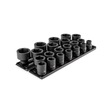 3/4 in Drive Impact Socket Set, SAE, 21 pcs MPN:SID93101