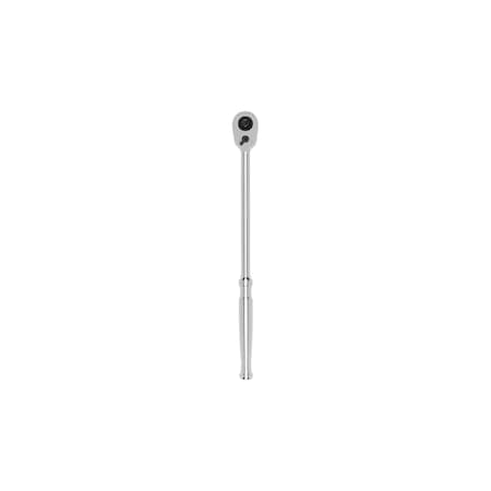 1/4 in Drive 90 Geared Teeth Pear Quick-Release Ratchet, Polished MPN:SRH11009