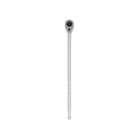3/4 in Drive 72 Geared Teeth Pear Quick-Release Ratchet, Polished MPN:SRH11322