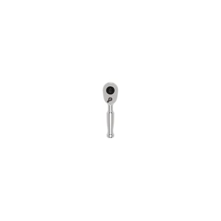 3/8 in Drive 90 Geared Teeth Pear Quick-Release Ratchet, Polished MPN:SRH11503