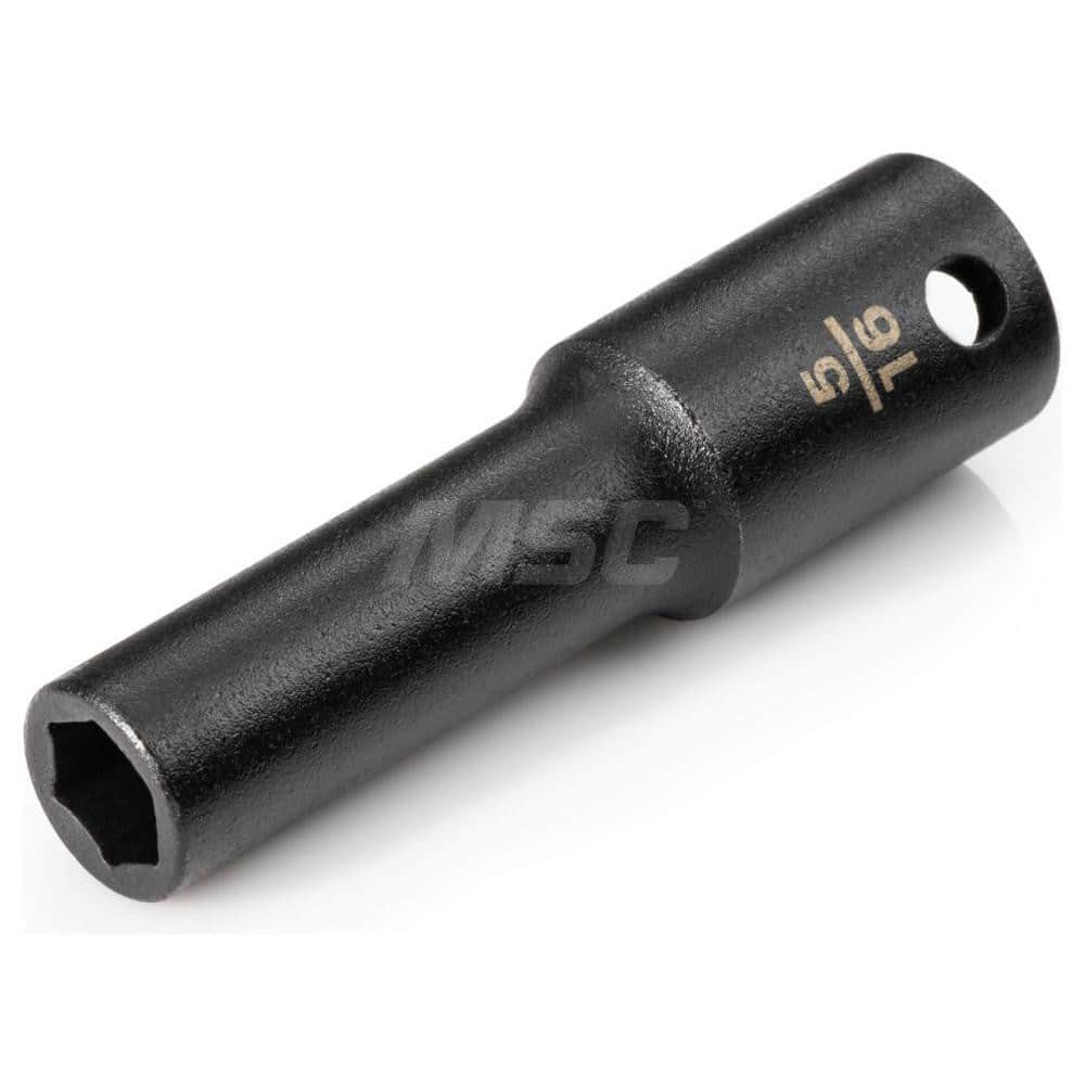 3/8 Inch Drive x 5/16 Inch Deep 6-Point Impact Socket MPN:SID13008