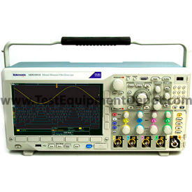 Tektronix MDO3014 100 MHz Mixed Domain Oscilloscope 4 Analog Channels and 100 MHz Spectrum Analyzer MDO3014