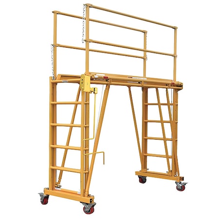 100 in Rolling Scaffold, Steel Platform 22 in W MPN:1101-2296
