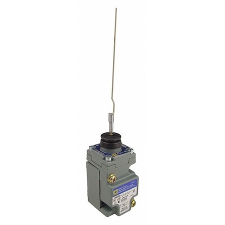 Heavy Duty Limit Switch, Whisker, Spring Return, NC-NO, Form Z, 10A at 600V AC MPN:9007C52L
