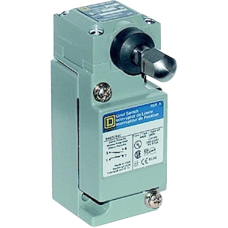 Heavy Duty Limit Switch, Adjustable Push, Rod, 1NC/1NO, 10A at 600V AC, Actuator Location: Side MPN:9007C54GD