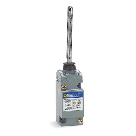 Heavy Duty Limit Switch, Wobble Stick, 2NC/2NO, 10A at 600V AC, Actuator Location: Top MPN:9007C62KC