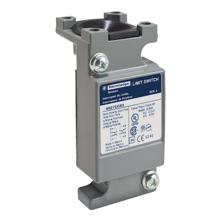 2NC/2NO Limit Switch Body Nema 1, 2, 4, 6, 6P, 12, 13 MPN:9007CO62