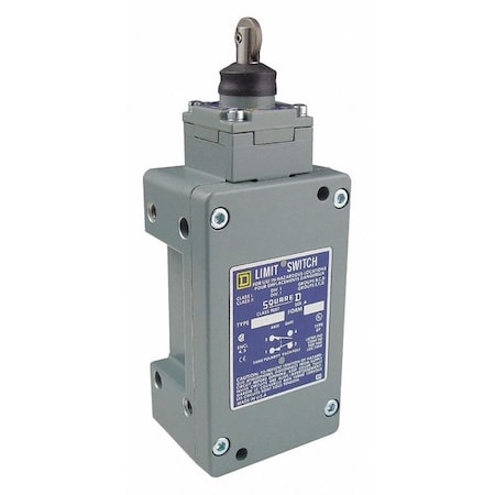 Hazardous Location Limit Switch, Wobble Stick, 2NC/2NO, 10A at 600V AC, Actuator Location: Top MPN:9007CR61D