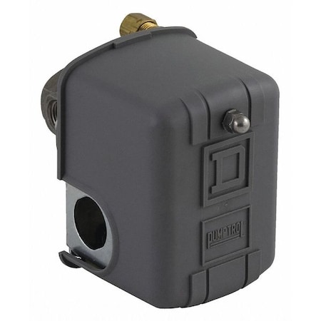 Pressure Switch, Standard, DPST, 4 Ports, 1/4
