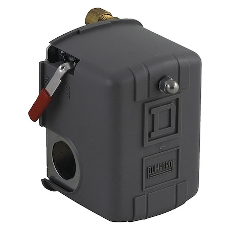 Pressure Switch, Standard, DPST, 1/4