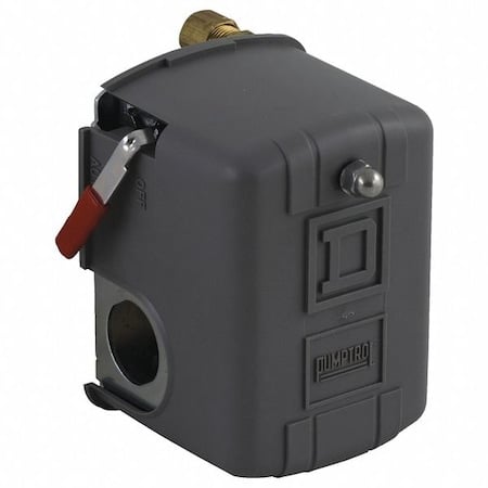 A/C Pressure Switch, Standard, DPST, 1 Ports, 1/4