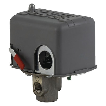 Pressure Switch, Standard, DPST, 1 Ports, 1/4