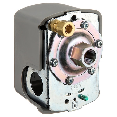 Pressure Switch, Standard, DPST, 1 Ports, 1/4
