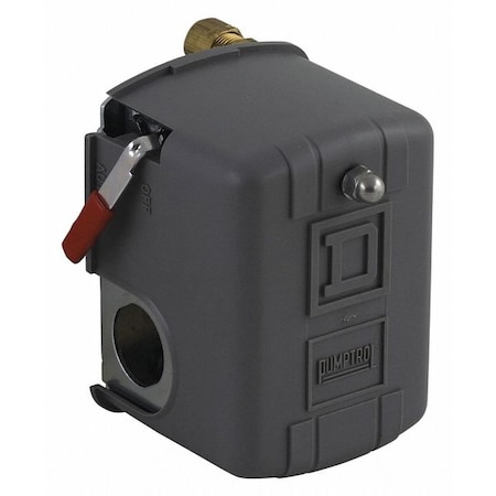 Pressure Switch, Standard, DPST, 4 Ports, 1/4