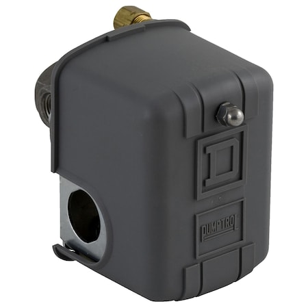 Pressure Switch, Standard, DPST, 1 Ports, 1/4
