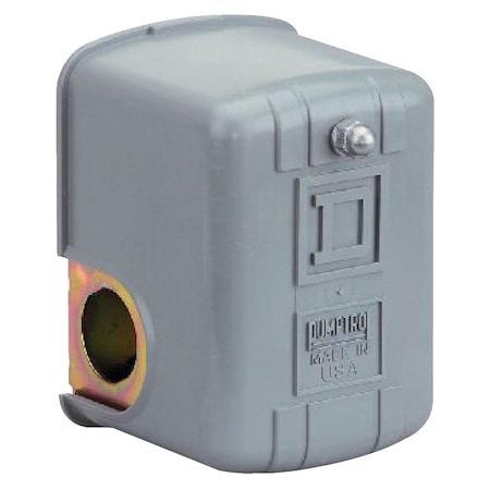 Pressure Switch, Standard, DPST, 1 Ports, 1/4