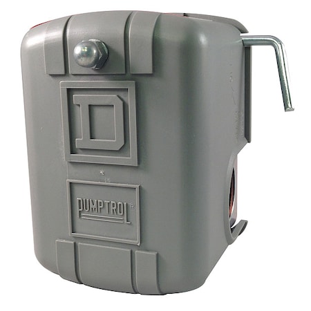 Pressure Switch, Standard, DPST, 1 Ports, 1/4