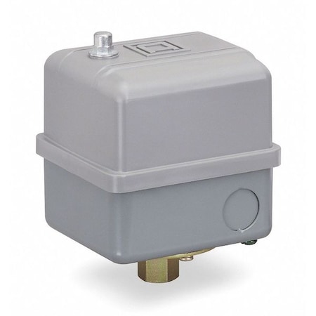 Pressure Switch, Standard, DPST, 1 Ports, 1/4