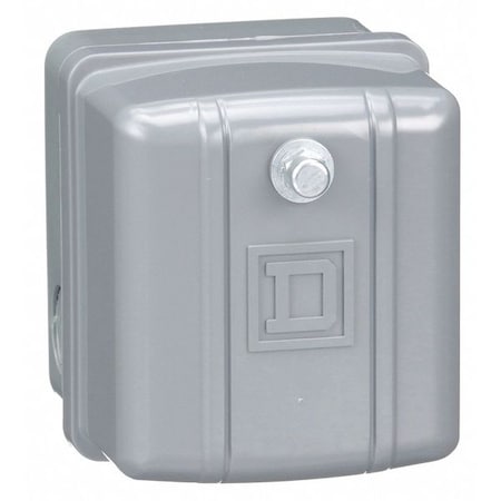 Pressure Switch, Standard, DPST, 1 Ports, 1/4