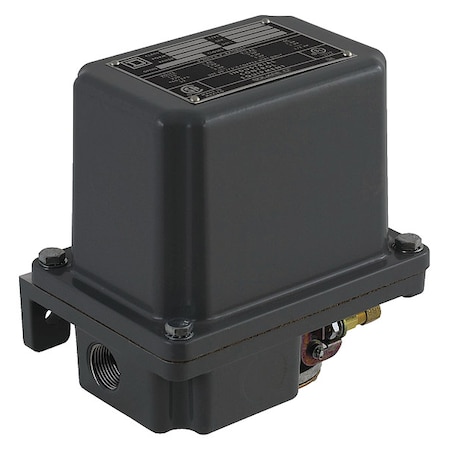 Pressure Switch, Standard, DPST, 35 to 200 psi Range, Aluminum MPN:9013GHW2J63XZ
