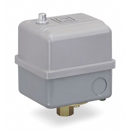 Pressure Switch, Standard, DPST, 1 Ports, 1/4