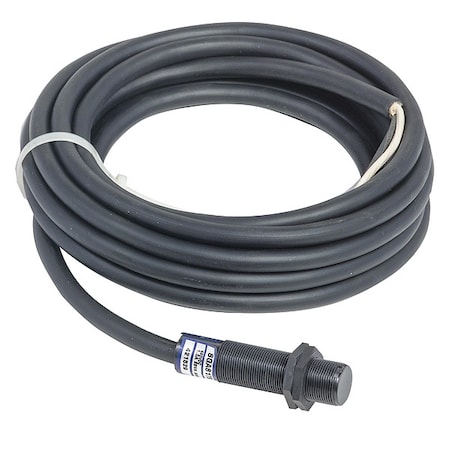 Cylindrical Proximity Sensor, Plastic, 5 m, Bare Wire, Wires MPN:SGA8179L05