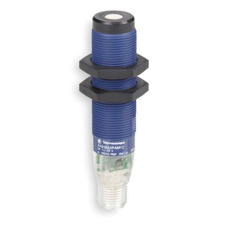Cylindrical Ultrasonic Sensor, PBT, M12 MPN:VM18PNOQ