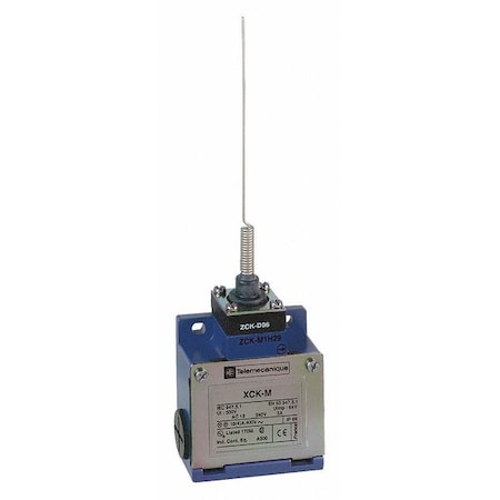 Limit Switch, Wobble Stick, 1NC/1NO, 10A at 240V AC, Actuator Location: Top MPN:XCKM106H7