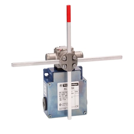 Limit Switch, Rod Lever, Rotary, 2x(2NC), 10A at 240V AC, Actuator Location: Side MPN:XCKMR54D1H29