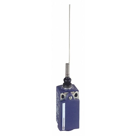 Limit Switch, Cat Whisker, Wobble Stick, 1NC/1NO, 10A at 240V AC, Actuator Location: Top MPN:XCKP2106G11
